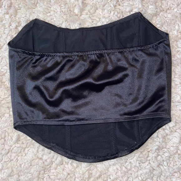 NWOT Cropped Corset Top - Picture 2 of 5